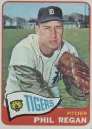 1965 Topps Baseball Cards      191     Phil Regan